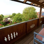 FeWo Loher - Wohnung A - Balkon, Südlage mit Panoramablick